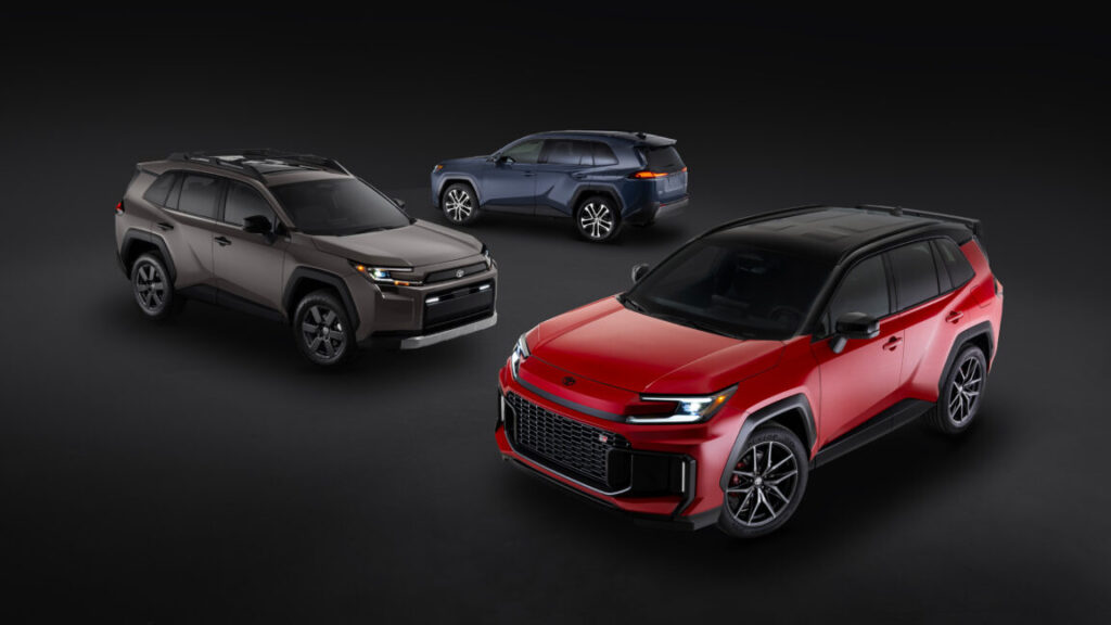 Toyota debuts all-new RAV4 with hybrid and PHEV powertrains only