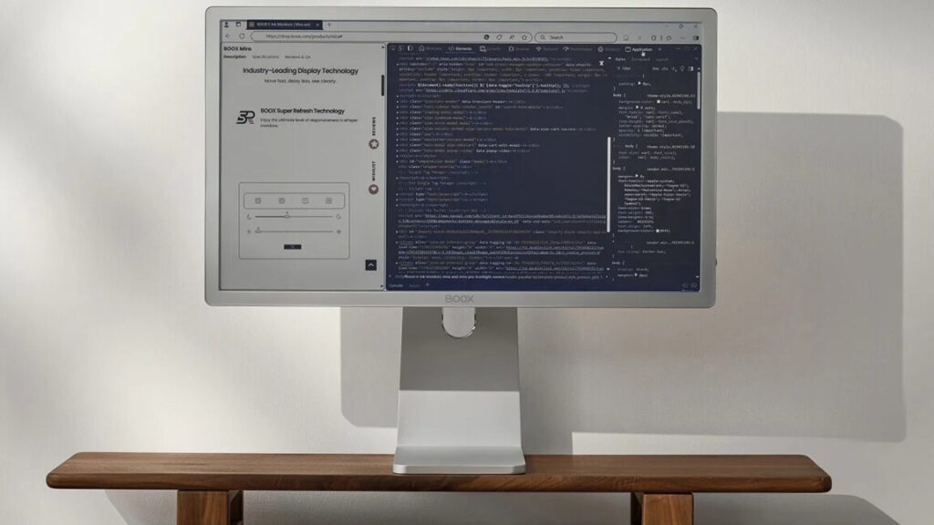 If you’re in the market for a $1,900 color E Ink monitor, one of them exists now