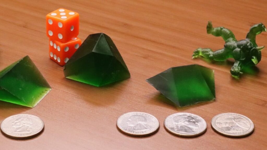 Your next gaming dice could be shaped like a dragon or armadillo