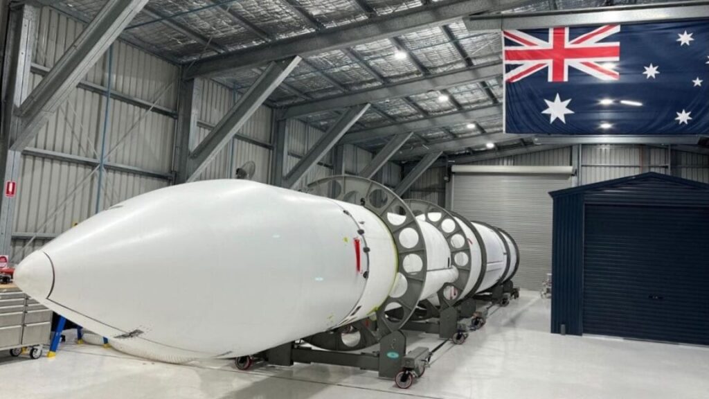 A privately developed Australian rocket is ready for a historic launch