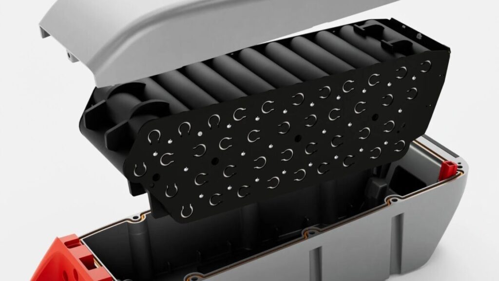 Gouach wants you to insert and pluck the cells from its Infinite e-bike battery