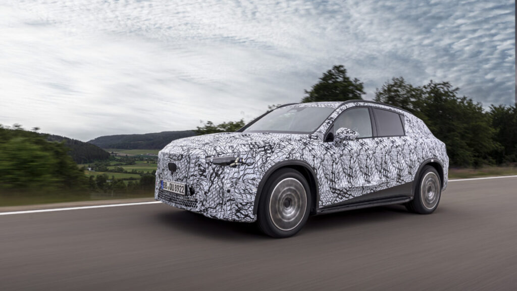 Mercedes’ next electric GLC rides great—we’ve driven the prototype